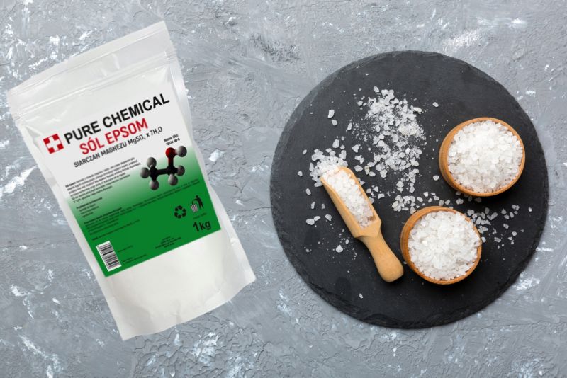 Sól epsom do kąpieli Pure Chemical siarczan magnezu gorzka 25 kg. 1 szt.