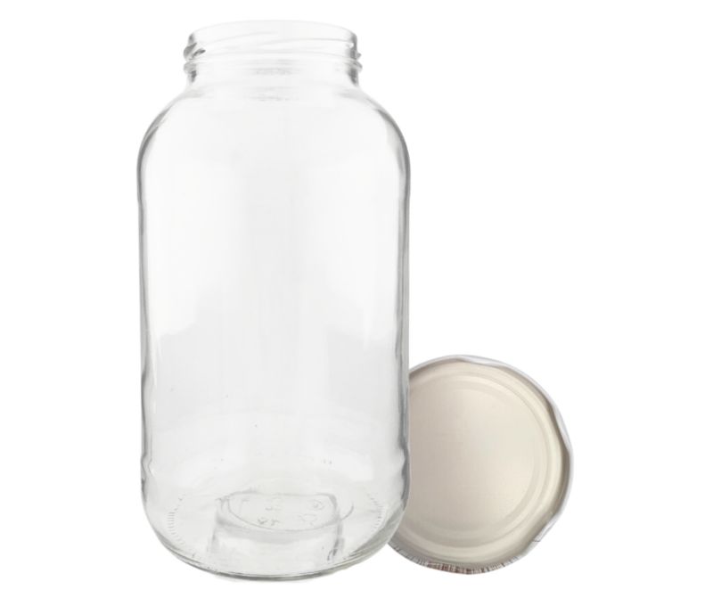 Słoik MODO24 2000ml 2l soki ogórki kiszone grzyby nalewki z pokrywką 82mm 1 kpl.