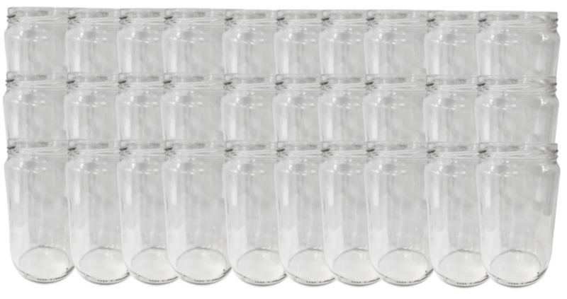Słoiki MODO24 720ml dżemy konfitury przeciery salatki 82mm PZH 30 szt.