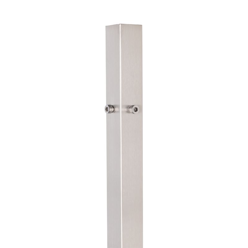Słupek balustradowy PINOX narożny 40x40x98 1 mm - stal nierdzewna nieuzbrojony (Satyna)  1 szt
