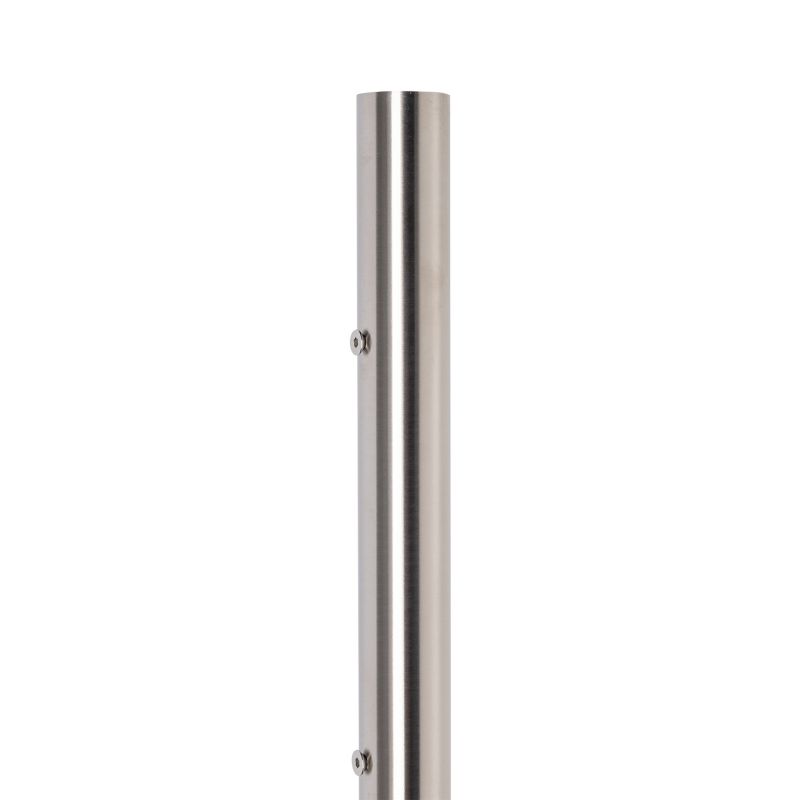 Słupek balustradowy PINOX środkowy fi 42,4x88 1 mm - stal nierdzewna nieuzbrojony (Satyna)  1 szt