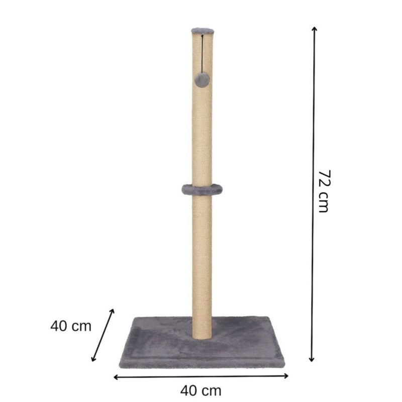 Słupek do drapania dla kota Springos sizal drapak 72 cm 1 szt.