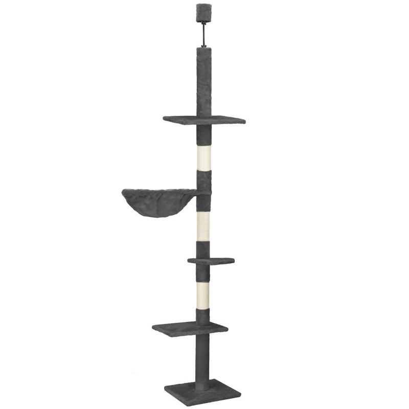 Słupek do drapania Springos dla kota sufitowy sizal drapak 245 - 260 cm 1 szt.