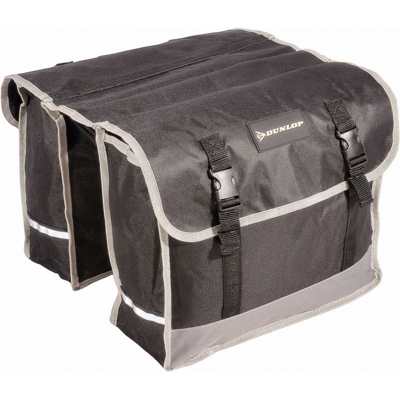 Sakwa Dunlop torba rowerowa podwójna tylna na bagażnik 26l   1szt.