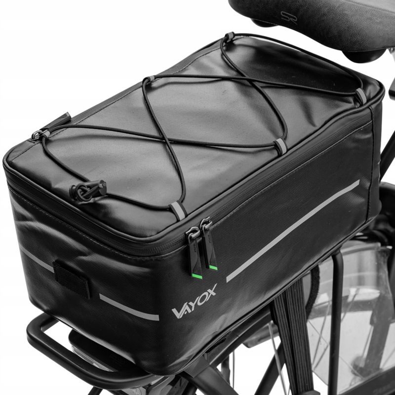 Sakwa rowerowa na bagażnik Vayox VA0166 pojedyncza 8L 1szt.