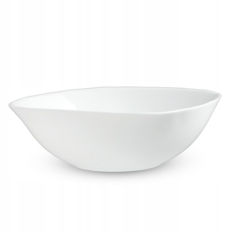 Salaterka KADAX Szklana Biała Do Zupy Przekąsek 19cm 1szt.