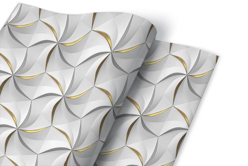 Samoprzylepna okleina Tulup 100x50 cm Abstrakcja 3d wiatraki 1 szt.