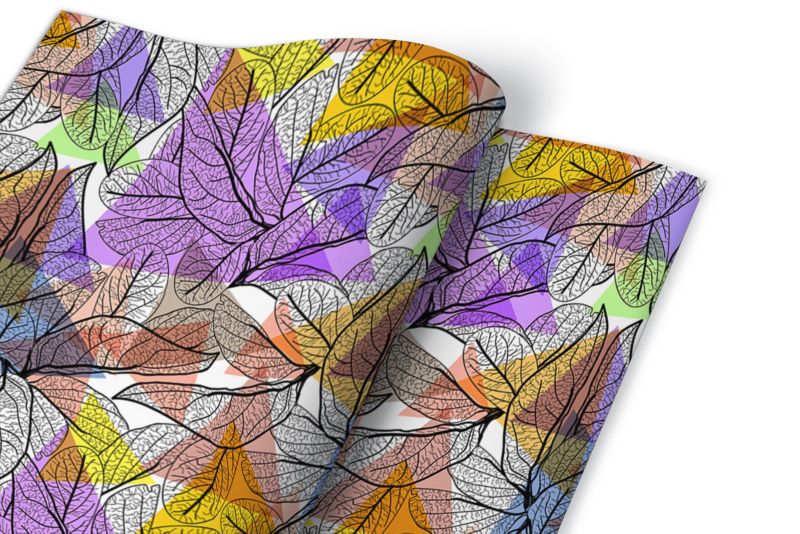Samoprzylepna okleina Tulup 100x50 cm Abstrakcja liście 1 szt.