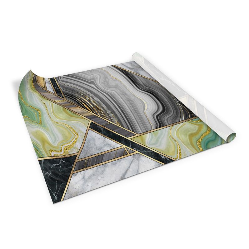 Samoprzylepna okleina Tulup 100x50 cm Art deco marmurowa abstrakcja 1 szt.
