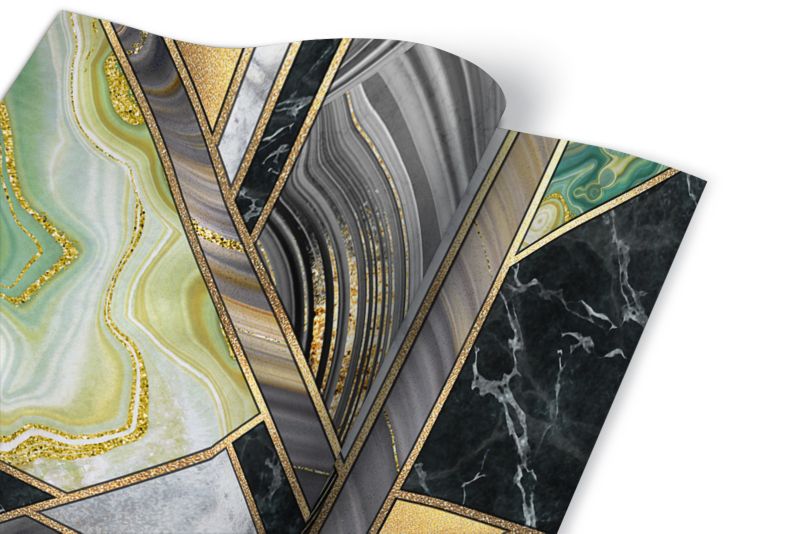 Samoprzylepna okleina Tulup 100x50 cm Art deco marmurowa abstrakcja 1 szt.