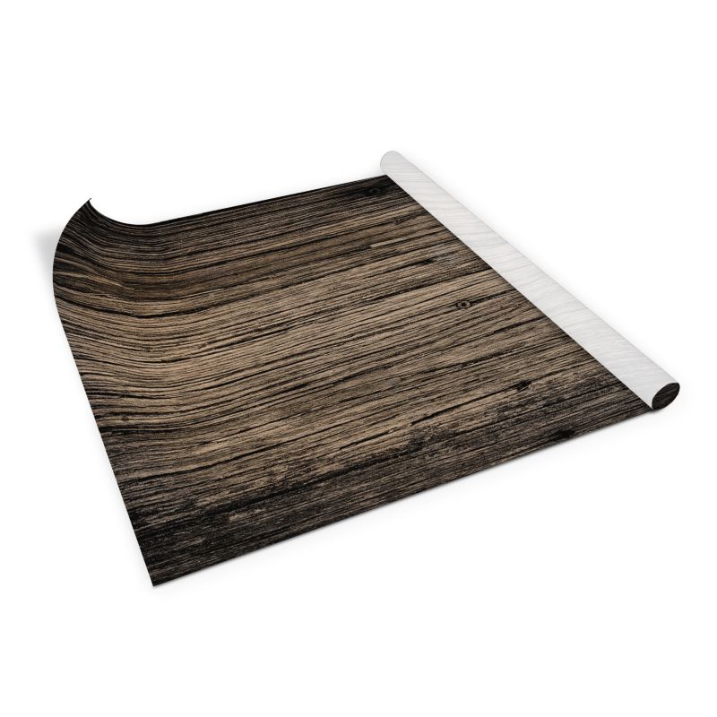 Samoprzylepna okleina Tulup 100x50 cm Ciemne drewno 1 szt. II