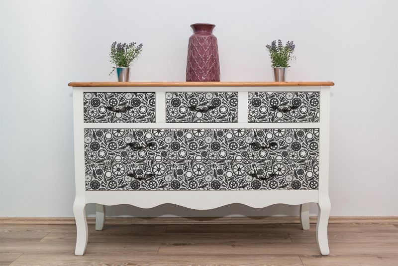 Samoprzylepna okleina Tulup 100x50 cm Części rowerowe 1 szt.