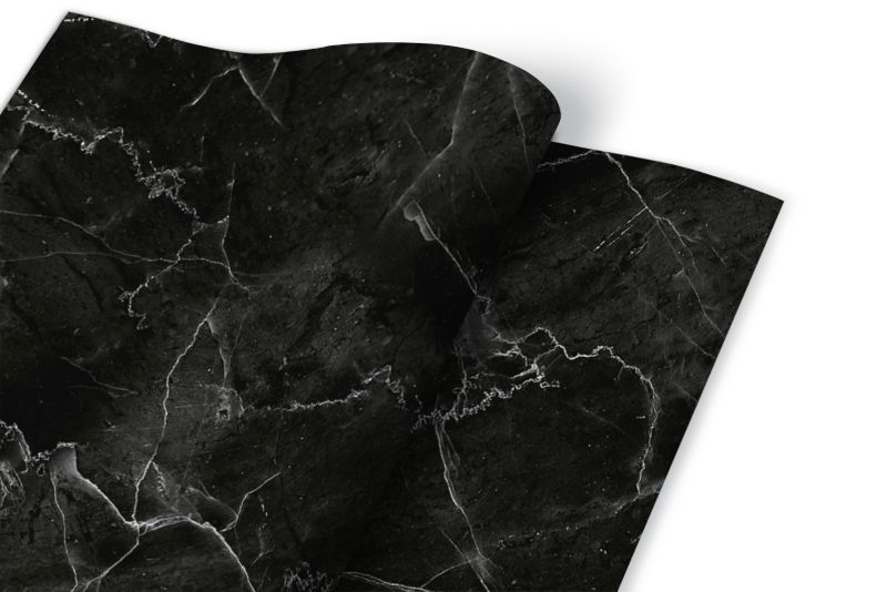 Samoprzylepna okleina Tulup 100x50 cm Czarno biały marmur 1 szt.