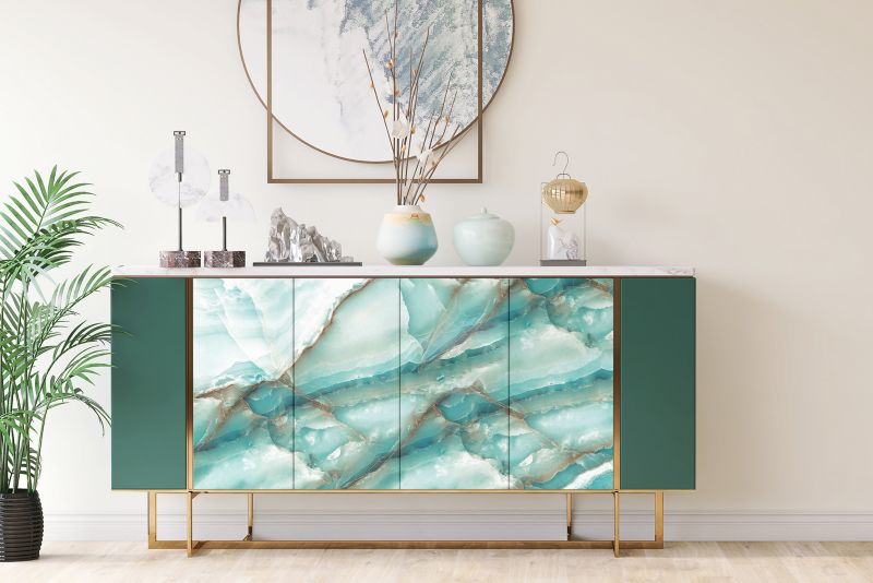 Samoprzylepna okleina Tulup 100x50 cm Dekoracyjny marmur 1 szt.