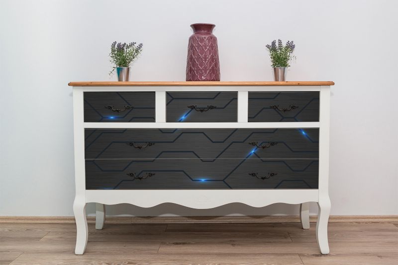 Samoprzylepna okleina Tulup 100x50 cm Futurystyczny designe 1 szt.
