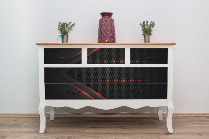 Samoprzylepna okleina Tulup 100x50 cm Futurystyczny wzór 1 szt.