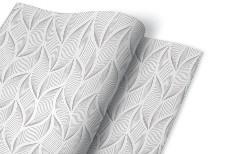 Samoprzylepna okleina Tulup 100x50 cm Geometryczne liście 1 szt.