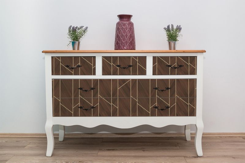 Samoprzylepna okleina Tulup 100x50 cm Geometryczne panele 1 szt.