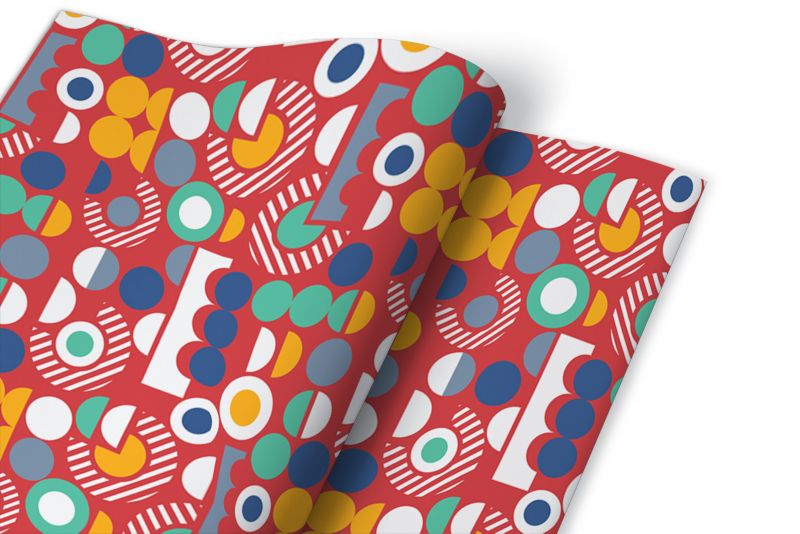 Samoprzylepna okleina Tulup 100x50 cm Geometryczny wzór vintage 1 szt.
