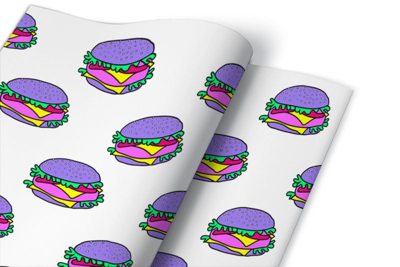 Samoprzylepna okleina Tulup 100x50 cm Hamburgery 1 szt.