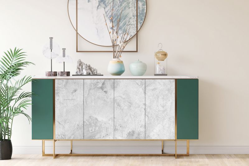Samoprzylepna okleina Tulup 100x50 cm Imitacja betonu 1 szt.