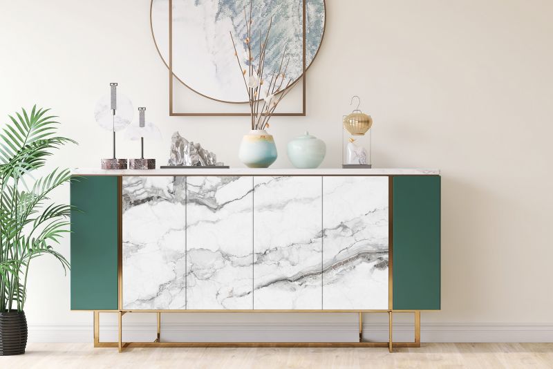 Samoprzylepna okleina Tulup 100x50 cm Jasny marmur 1 szt.