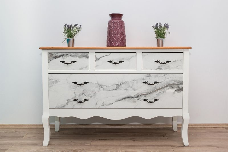 Samoprzylepna okleina Tulup 100x50 cm Jasny marmur 1 szt.