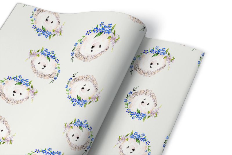 Samoprzylepna okleina Tulup 100x50 cm Jeż 1 szt.