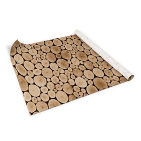 Samoprzylepna okleina Tulup 100x50 cm Kawałki drewna 1 szt.