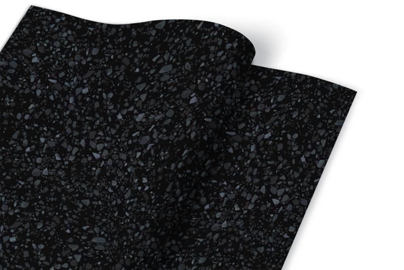 Samoprzylepna okleina Tulup 100x50 cm Klasyczna czarna podłoga 1 szt.