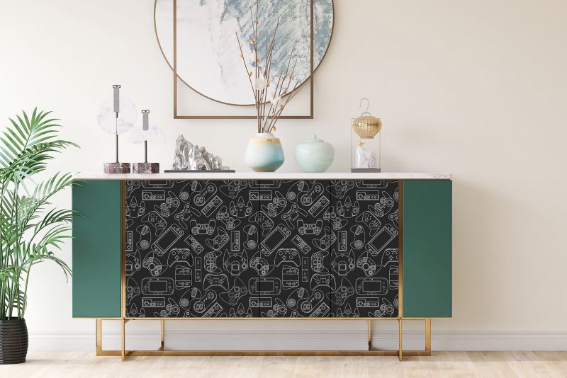 Samoprzylepna okleina Tulup 100x50 cm Klasyczne konsole 1 szt.