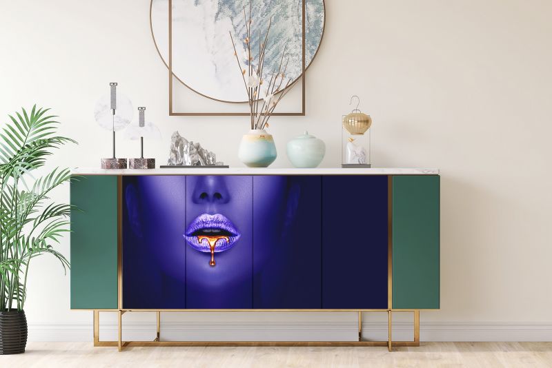 Samoprzylepna okleina Tulup 100x50 cm Kobieca twarz 1 szt.