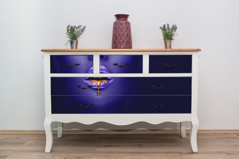 Samoprzylepna okleina Tulup 100x50 cm Kobieca twarz 1 szt.