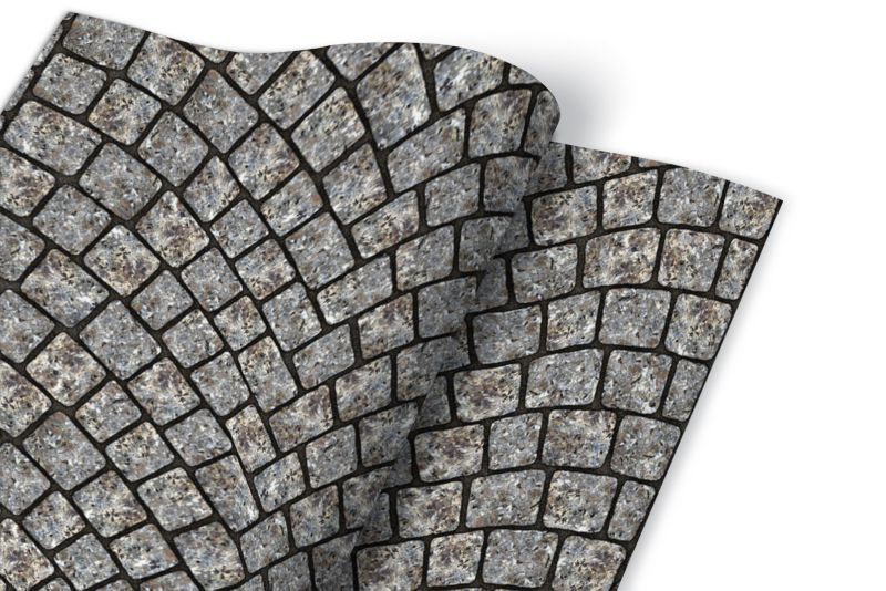 Samoprzylepna okleina Tulup 100x50 cm Kostka brukowa 1 szt.