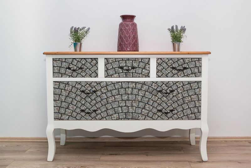 Samoprzylepna okleina Tulup 100x50 cm Kostka brukowa 1 szt.