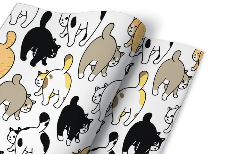 Samoprzylepna okleina Tulup 100x50 cm Koty 1 szt.