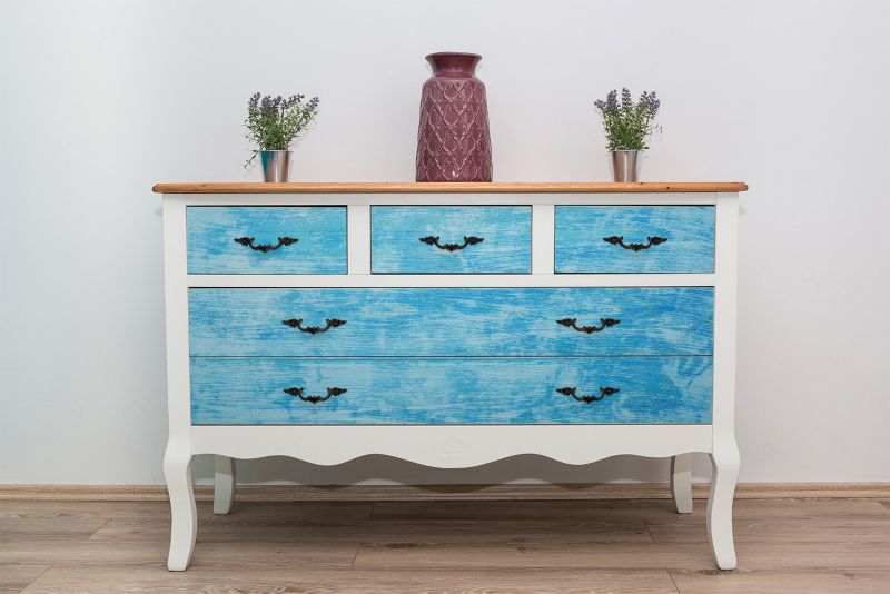 Samoprzylepna okleina Tulup 100x50 cm Lazurowe drewno 1 szt.