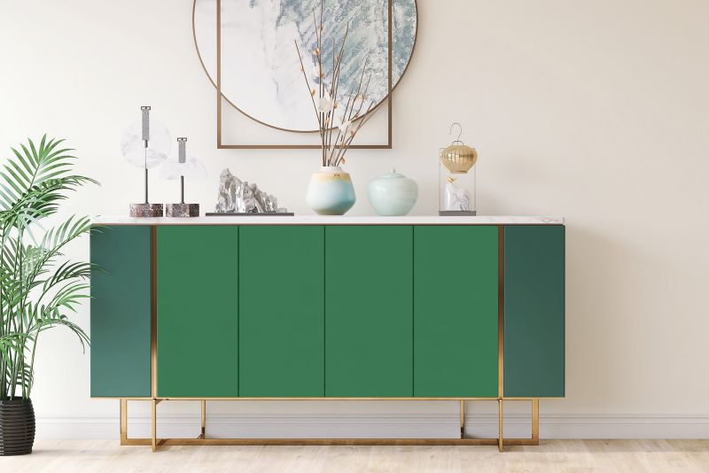 Samoprzylepna okleina Tulup 100x50 cm Leśna zieleń 1 szt.