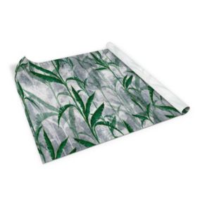 Samoprzylepna okleina Tulup 100x50 cm Loftowy wzór tropikalna roślinność 1 szt.