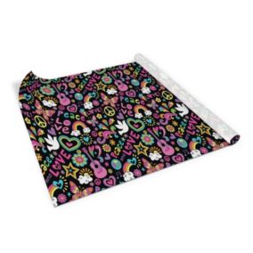 Samoprzylepna okleina Tulup 100x50 cm Love and peace 1 szt.