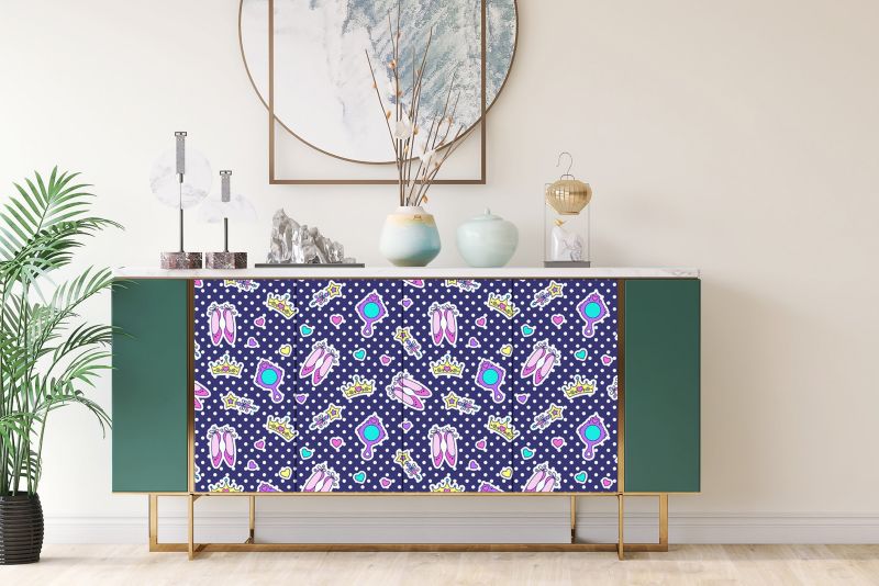 Samoprzylepna okleina Tulup 100x50 cm Mała księżniczka 1 szt.