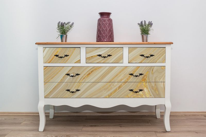 Samoprzylepna okleina Tulup 100x50 cm Marmur kość słoniowa 1 szt.