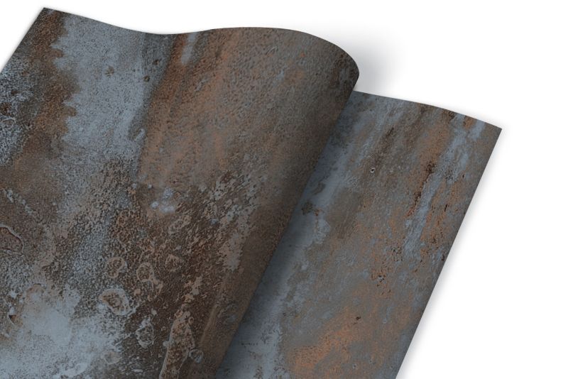Samoprzylepna okleina Tulup 100x50 cm Metaliczny rustykalny wzór 1 szt.