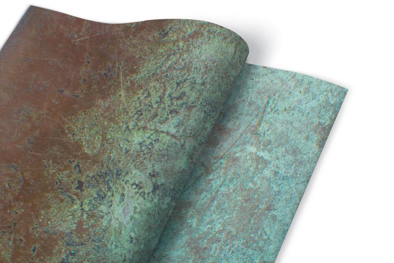 Samoprzylepna okleina Tulup 100x50 cm Miedź utleniona 1 szt.