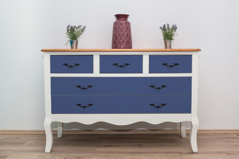 Samoprzylepna okleina Tulup 100x50 cm Niebieska 1 szt. II
