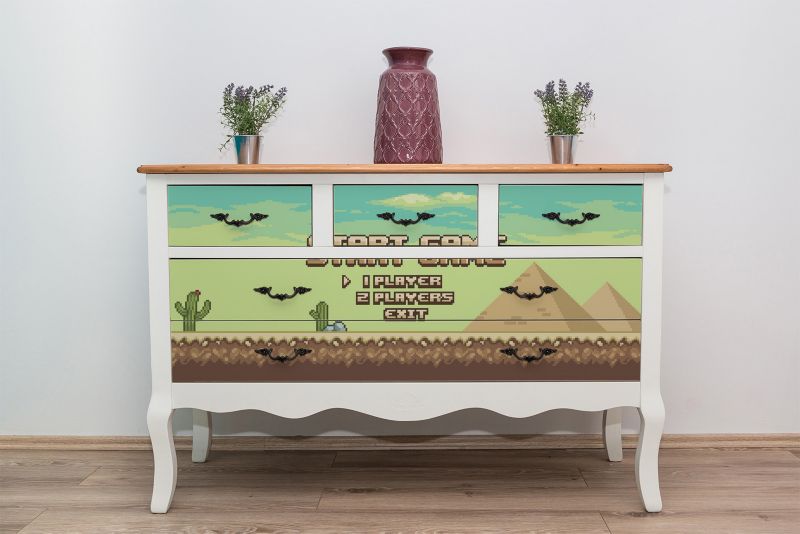 Samoprzylepna okleina Tulup 100x50 cm Nowa gra 1 szt.