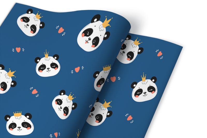 Samoprzylepna okleina Tulup 100x50 cm Pandy 1 szt.