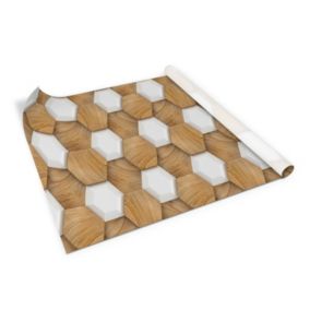 Samoprzylepna okleina Tulup 100x50 cm Plastry miodu 1 szt.