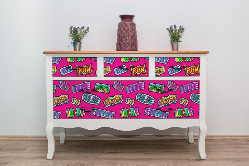 Samoprzylepna okleina Tulup 100x50 cm Pop art 1 szt. II