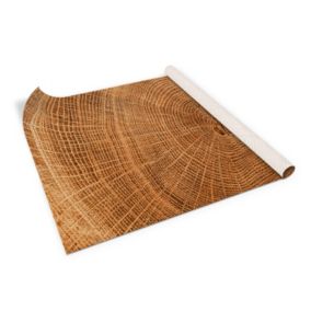 Samoprzylepna okleina Tulup 100x50 cm Przekrój dębu 1 szt.